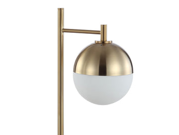 Marcel 21" Iron/Glass Art Deco Mid Century Globe LED Table Lamp - JONATHAN Y